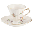 Filiżanka do herbaty porcelanowa 180 ml ze spodkiem LEDA IVORY 1