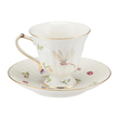 Filiżanka do herbaty porcelanowa 180 ml ze spodkiem LEDA IVORY 10