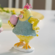 Figurka ręcznie malowana KURA z jajkiem 1