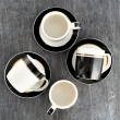 Filiżanka do kawy lub herbaty porcelanowa 345 ml ze spodkiem ROMEO 7