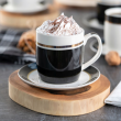 Filiżanka do kawy lub herbaty porcelanowa 345 ml ze spodkiem ROMEO 4