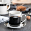 Filiżanka do kawy lub herbaty porcelanowa 345 ml ze spodkiem ROMEO 2
