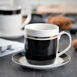 Filiżanka do kawy lub herbaty porcelanowa 345 ml ze spodkiem ROMEO 6