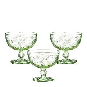 Pucharki do deserów zielone 6 sztuk 320 ml MERIDA