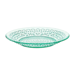 Talerzyk deserowy szklany 20,5 cm RISO morski