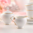 Serwis do herbaty porcelanowy na 12 osób OPERA GOLD 6