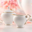 Serwis do herbaty porcelanowy na 12 osób OPERA GOLD 7