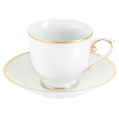 Serwis do herbaty porcelanowy na 12 osób OPERA GOLD 15