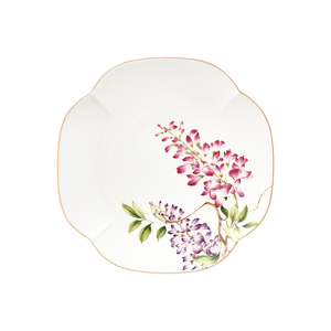 Talerz deserowy porcelanowy 19 x 19 cm SENSUAL GARDEN