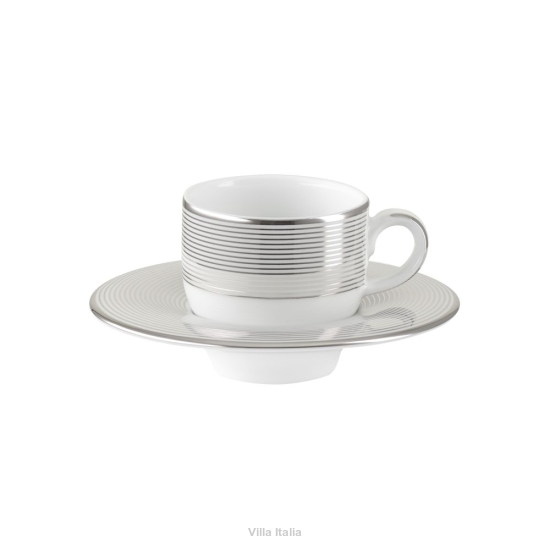 Filiżanka do espresso porcelanowa 100 ml ze spodkiem VALENTINO