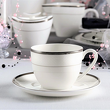 Komplet filiżanek porcelanowych 250 ml 6 sztuk CHLOE 4