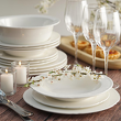 Nowoczesna kolekcja naczyń porcelanowych do codziennych posiłków