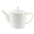 Serwis kawowy porcelanowy na 12 osób BARI GOLD 9