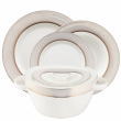 Serwis obiadowy porcelanowy na 12 osób z wazą GLAMOUR 6