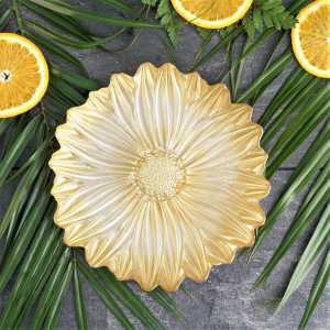 Talerzyk deserowy szklany 21 cm BLOOM 