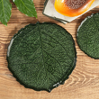 Zestaw do ciasta szklany na 6 osób GREEN AURA 3