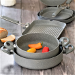 Garnek granitowy 24 cm niski LOVESTONE  2