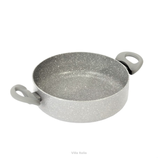 Garnek granitowy 24 cm niski LOVESTONE 