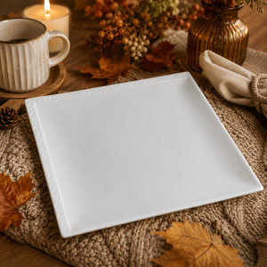 Półmisek porcelanowy kwadratowy 25x25 UNICO 59