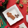 Serwis obiadowy porcelanowy Komplet talerzy na 6 osób COMO 7