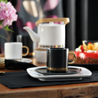 Filiżanka do kawy czarna porcelanowa 170 ml GAJA BLACK 11