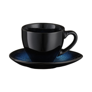 Filiżanka do kawy 220 ml ze spodkiem DARK NIGHT