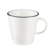 Filiżanka do kawy lub herbaty 250 ml ze spodkiem porcelanowa NOSTALGIA 1