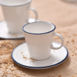 Filiżanka do kawy lub herbaty 250 ml ze spodkiem porcelanowa NOSTALGIA 3