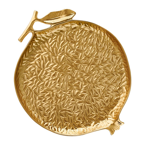 Talerz do ciasta 26,5 x 34 cm GRENADE GOLD