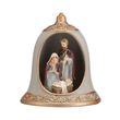 Szopka bożonarodzeniowa LED Dzwonek 9 cm HOLY FAMILY 1