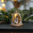 Szopka bożonarodzeniowa LED Dzwonek 9 cm HOLY FAMILY 4