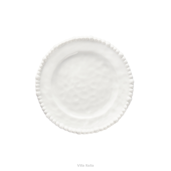 Talerz deserowy porcelanowy 20 cm MESTIERE WHITE