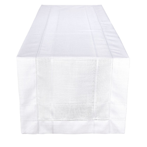 Bieżnik biały 45 x 160 cm FRIGA