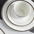 Filiżanka porcelanowa do kawy herbaty 250 ml ze spodkiem CHLOE 5