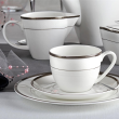 Filiżanka porcelanowa do kawy herbaty 250 ml ze spodkiem CHLOE 6