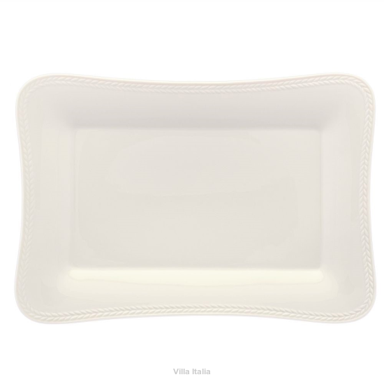 Półmisek porcelanowy do ciasta wędlin 30x21 cm LINARA 