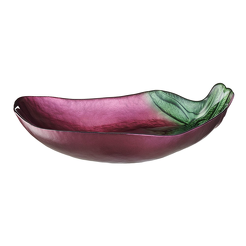 Salaterka szklana 27,5 cm BAKŁAŻAN