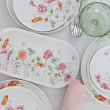 Serwis obiadowo kawowy na 6 osób porcelanowy GARDENO 23