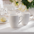 Eleganckie kubki porcelanowe 300 ml Villa Italia