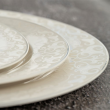 Talerzyk deserowy porcelanowy platynowa linia 19 cm ARABESKA 3