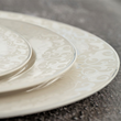 Talerzyk deserowy porcelanowy platynowa linia 19 cm ARABESKA 3