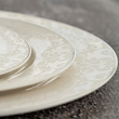 Talerzyk deserowy porcelanowy platynowa linia 19 cm ARABESKA 3