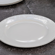Talerzyk deserowy porcelanowy platynowa linia 19 cm ARABESKA 5