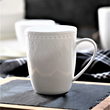 Serwis obiadowo kawowy porcelanowy na 12 osób ROMA white 12