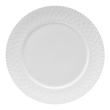 ekskluzywny talerz obiadowy porcelanowy z reliefem