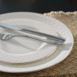 Serwis obiadowo kawowy porcelanowy na 6 osób ROMA GOLD 8