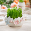 Osłonka porcelanowa na doniczkę 8,5 cm LAURA 2