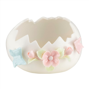 Jajko porcelanowe dekoracyjne Osłonka 8,5 cm LAURA
