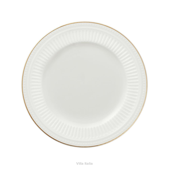 Talerzyk deserowy śniadaniowy 20 cm porcelanowy EUNICE