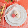Serwis obiadowy na 12 osób porcelanowy z wazą MESYNA GOLD 6